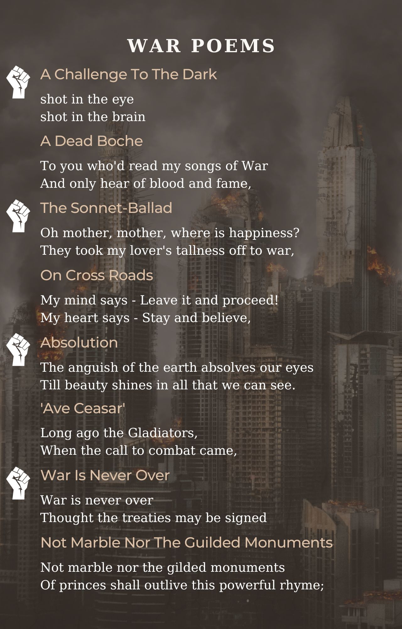 War Poets